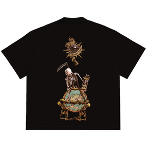 Camiseta Oversized Tshirt Ramello Tarot Tik Tak