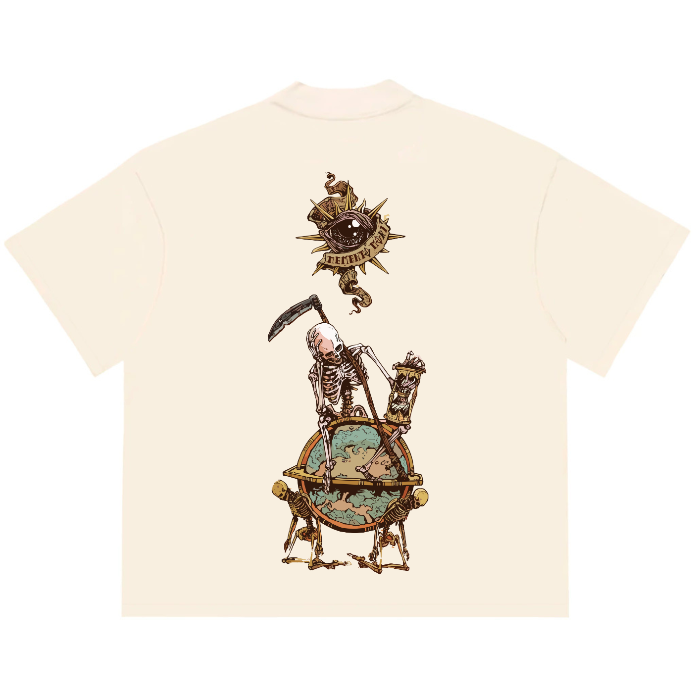 Camiseta Oversized Tshirt Ramello Tarot Tik Tak