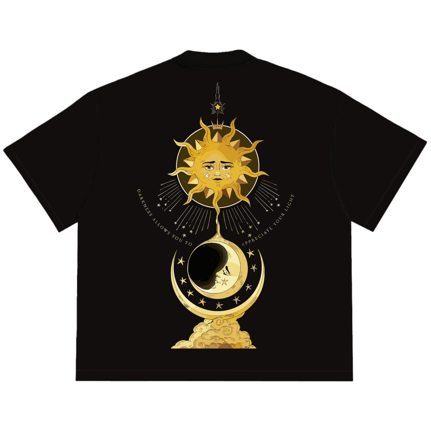 Camiseta Oversized Tshirt Ramello Exclusive Moon Sun