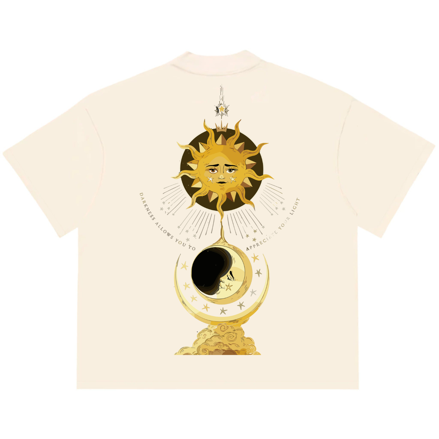 Camiseta Oversized Tshirt Ramello Exclusive Moon Sun