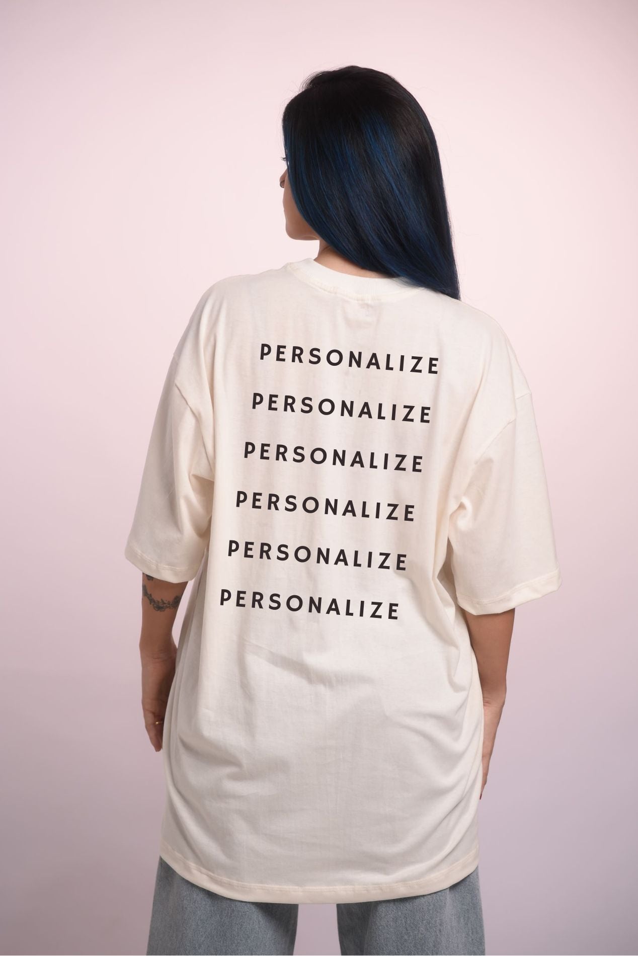 Personalize sua Camiseta Oversized