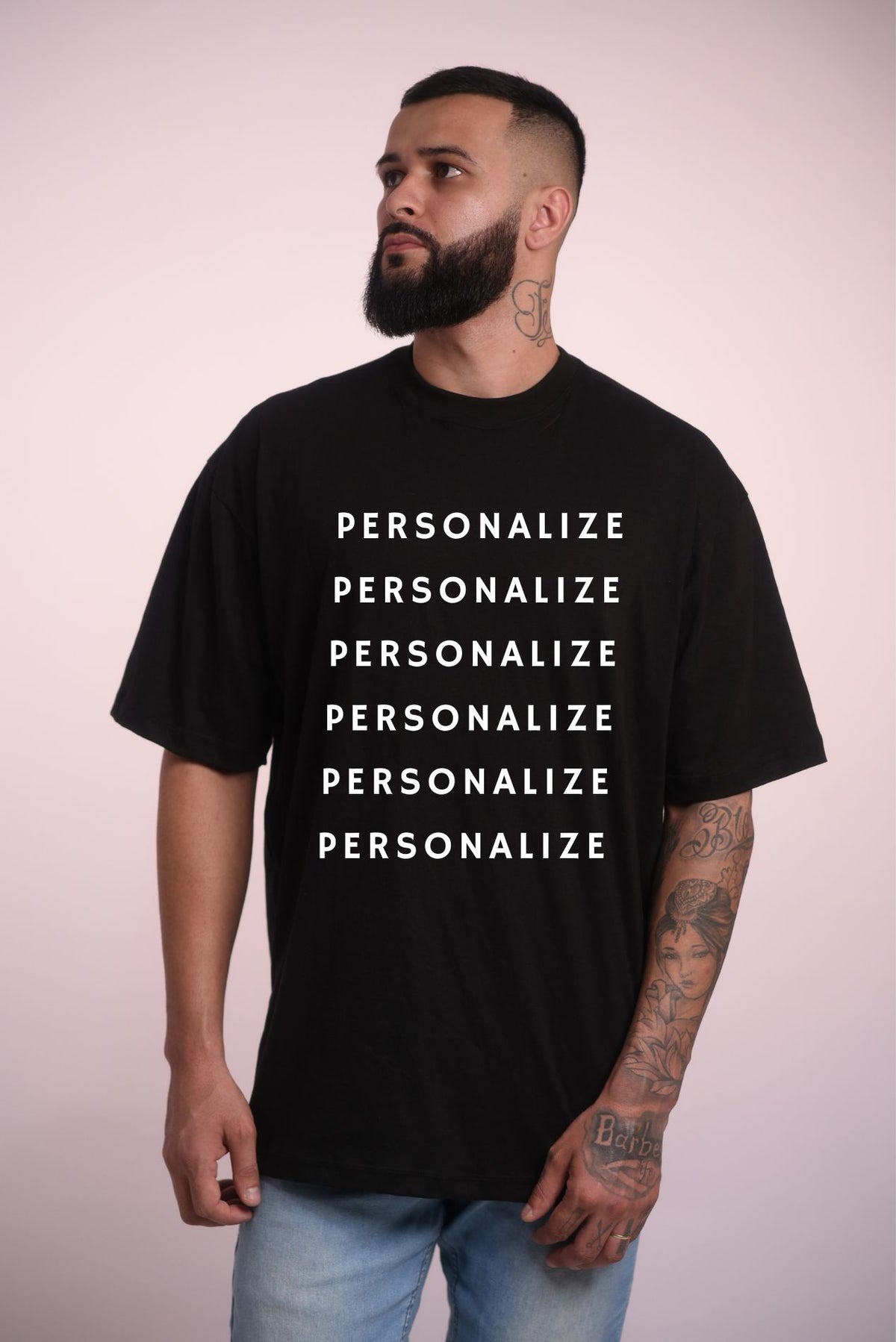 Personalize sua Camiseta Oversized