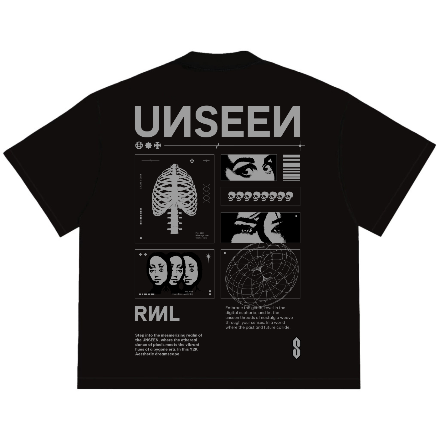 Camiseta Oversized Tarot Unseen Ramello