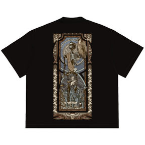 Camiseta Oversized Tshirt Ramello Tarot Famine