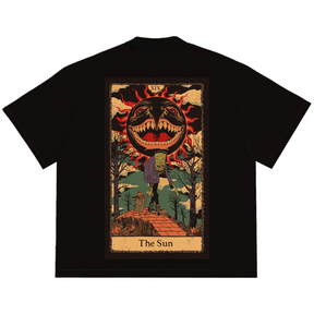 Camiseta Oversized Tshirt Ramello Tarot The Sun