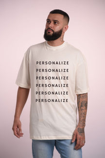 Personalize sua Camiseta Oversized