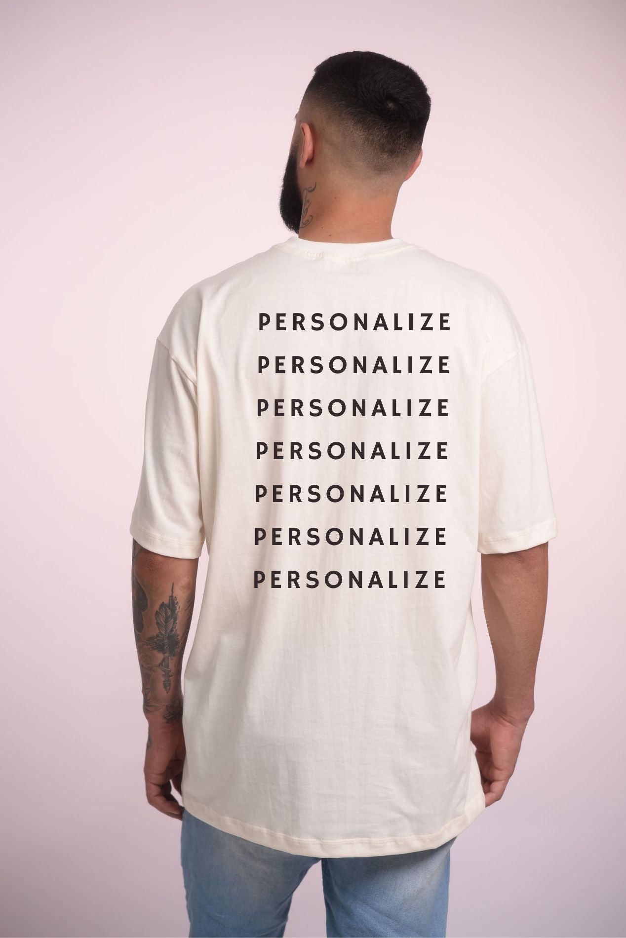 Personalize sua Camiseta Oversized