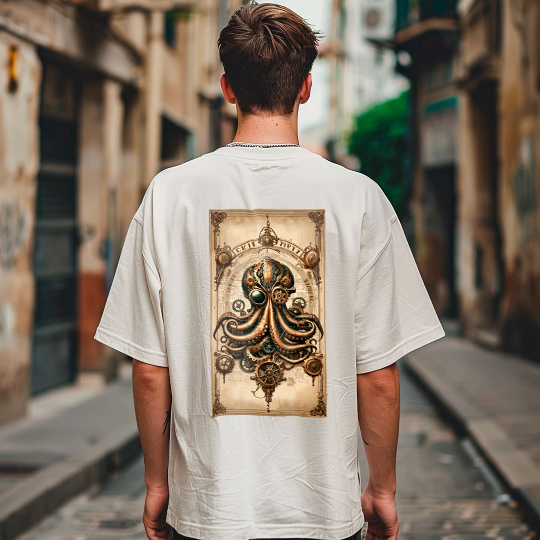 Camiseta Oversized Tshirt Ramello Tarot Kraquen