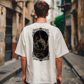 Camiseta Oversized Tshirt Ramello Tarot Final Universe