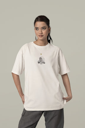 Camiseta Oversized Tshirt Ramello Despojada Serenidade