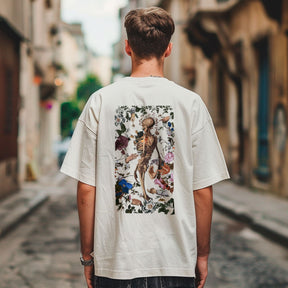 Camiseta Oversized Tshirt Ramello Tarot A Vida é um Sonho