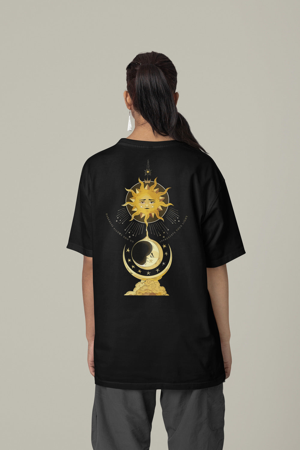 Camiseta Oversized Tshirt Ramello Exclusive Moon Sun