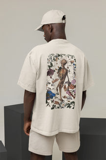 Camiseta Oversized Tshirt Ramello Tarot A Vida é um Sonho