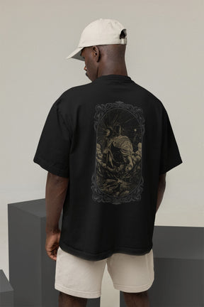 Camiseta Oversized Tshirt Ramello Tarot Final Universe