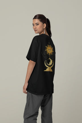 Camiseta Oversized Tshirt Ramello Exclusive Moon Sun